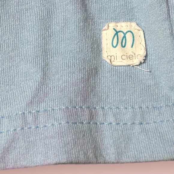 Toddler Light Blue Star Wars Luke Skywalker Princess Leia Mi Cielo Tee Size 3 - Picture 9 of 9